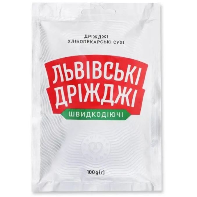 Дріжджі сухі Львівські 100 г