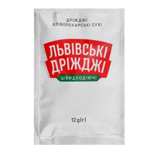 Дріжджі сухі Львівські 12 г