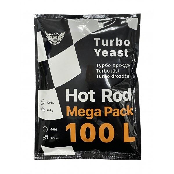 Турбо-дріжджі Hot Rod Mega Pack на 100 л (360 г)